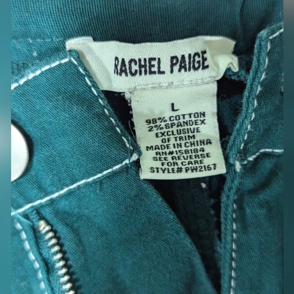 Teal Green Cargo Pants - Picture 5 of 5